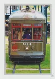 Postcard: New Orleans line 12 St. Charles Streetcar with railcar 914 on S. Carrollton Avenue (2010)