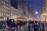 Postcard: New York City on Broadway (1915)