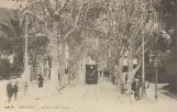 Postcard: Nice regional line 46 on Avenue Félix Faure (1920)