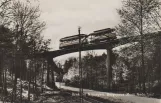 Postcard: Nijmegen tram line 2 near Sterrenberg (1950)