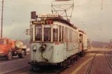 Postcard: Oslo tram line 19 with railcar 136 near Sinsen (1967)