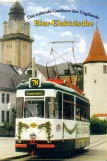 Postcard: Plauen tourist line Stadtrundfahrten with museum tram 78 on Unterer Graben (1991)