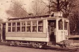 Postcard: Porto railcar 247 on Rotunda da Boavista (1946-1949)