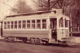 Postcard: Porto railcar 249 on Rotunda da Boavista (1949-1955)