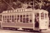 Postcard: Porto tram line 16 with railcar 267 on Av. da Boavista (1965)