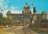 Postcard: Prague near Národni muzeum (1966)
