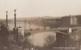Postcard: Prague on Most Svatopluka Čecha. (1920)