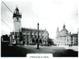 Postcard: Prague, Staroměstská radnice
 (1905)