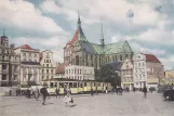 Postcard: Rostock at Neuer Markt (1920)