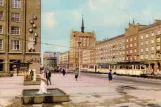 Postcard: Rostock on Lange Str. (1980)