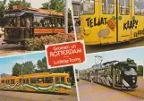 Postcard: Rotterdam railcar 11 in Rotterdam (1981)