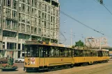 Postcard: Rotterdam tram line 7 with railcar 220 at Centraal (1975)