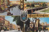 Postcard: Saarbrücken on Alte Reichsstraße (1900)