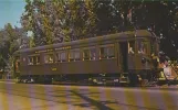 Postcard: Sacramento railcar 1005 on Bay Bridge (1941)