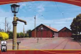 Postcard: Schepdaal in front of the depot Tramsite Schepdaal (2009)