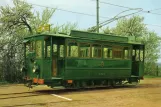 Postcard: Schepdaal railcar A.9073 at Tramsite (1971)