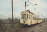 Postcard: Schepdaal regional line AL with railcar 10284 near Asse (1972)