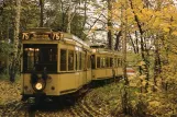 Postcard: Schönberger Strand railcar 3487 in Hamburg (1973)