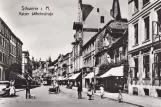 Postcard: Schwerin on Kaiser Wilhelmstraße (Hermann-Matern-Straße) (1910)
