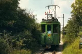 Postcard: Skjoldenæsholm metre gauge with railcar 213 on The Tram Museum (1979)