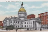 Postcard: St. Louis in front of Old Court House (1925)