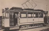 Postcard: Stockholm railcar 170 at Waldemarsudde (1923)