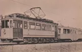 Postcard: Stockholm railcar 277 near Ängby (1937)