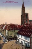 Postcard: Strasbourg on Rue du Vieux-Marché-aux-Poissons (1896)