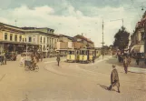 Postcard: Utrecht railcar 13 on Stationsplein (1889-1891)
