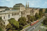 Postcard: Vienna on Universitätsring (1959)