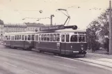 Postcard: Vienna tram line 65 with railcar 431 on Karlsplatz (1961)
