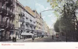 Postcard: Wiesbaden on Wilhelmstrasse (1899)
