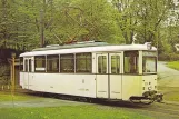 Postcard: Wuppertal BMB with railcar 329 at Schulkohlfurth (1995)