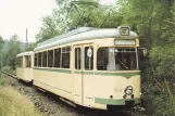 Postcard: Wuppertal BMB with railcar 342 on Bergischen Museumsbahnen (1995)