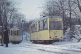 Postcard: Wuppertal regional line 5 with railcar 141 at Greuel (1968)