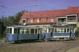 Postcard: Zürich railcar 93 at Depot Irchel (1967)