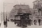 Postcard: Zwickau railcar 1 on Äußere Schneeberger Straße (1894)