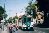 Potsdam tram line 92 with articulated tram 142 at Rathaus (2004)