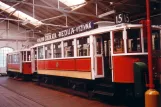 Prague railcar 297 in Muzeum Městské Hromadné Dopravy (2001)
