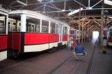 Prague railcar 3063 in Muzeum Městské Hromadné Dopravy (2005)