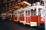 Prague railcar 412 in Muzeum Městské Hromadné Dopravy (2001)