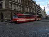 Prague school tram 5524 on Karlovo náměstí (2024)