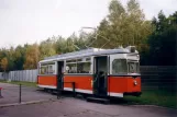 Prora, Rügen railcar 218 036-7 in front of Oldtimer Museum (2006)