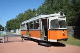 Prora, Rügen railcar 218 036-7 in front of Oldtimer Museum (2015)