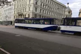 Riga railcar 35304 on Aspazijas bulvāris (2018)
