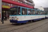 Riga tram line 7 with railcar 3-253 on Pragas iela (2006)