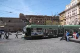 Rome extra line 2/ with low-floor articulated tram 9018 at Risorgimento S.Pietro (2010)