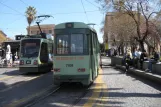 Rome extra line 2/ with low-floor articulated tram 9025 at Risorgimento S.Pietro (2010)