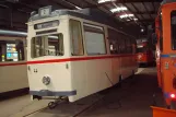 Rostock railcar 44 in Straßenbahnmuseum - depot12 (2015)