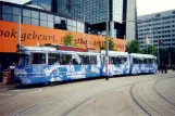 Rotterdam party line EM-city-tour at Rotterdam Centraal Stationsplein (2000)